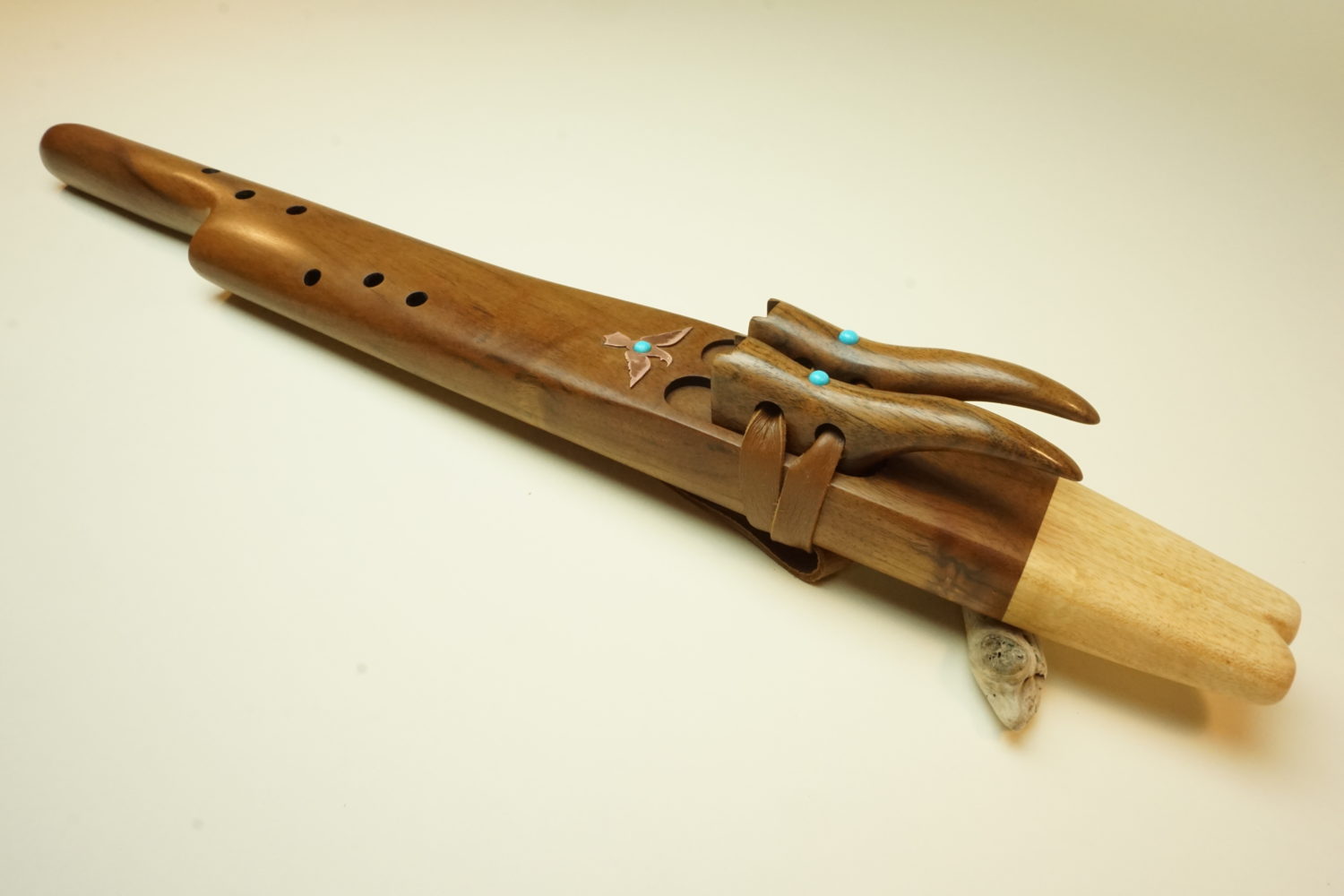 Black Walnut - Mayan Temple Flute - Various Keys