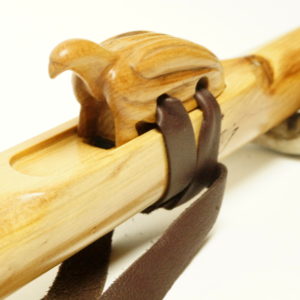 Kauri Eagle Totem - Custom Carved Native American Flute Totem - Southern Cross Flutes
