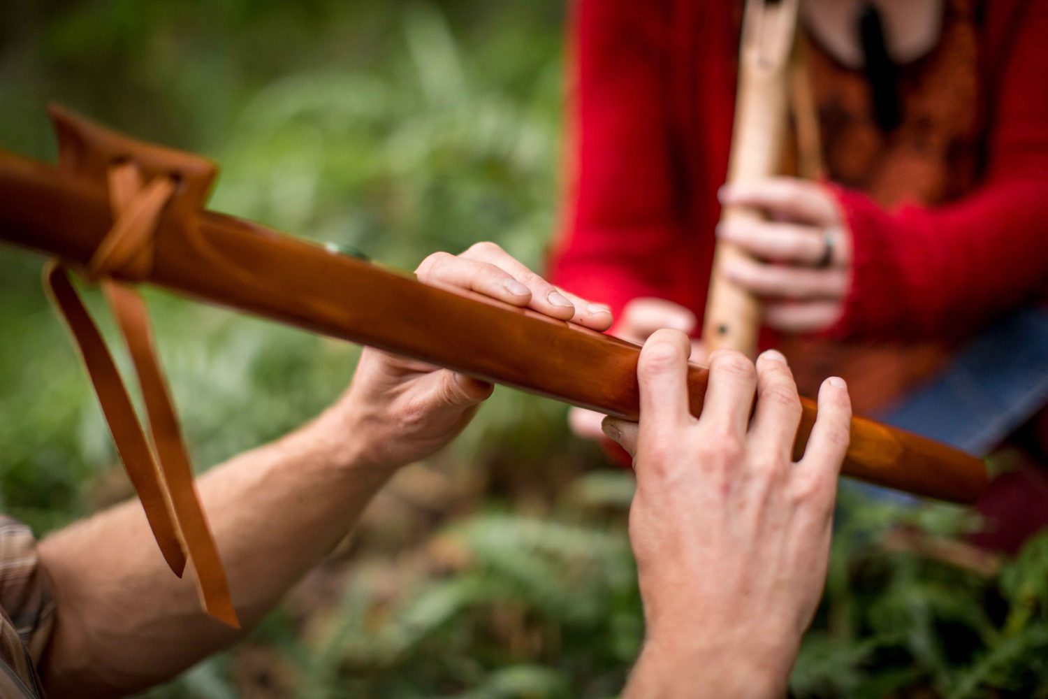 How many notes can you play on a Native American Style Flute? 